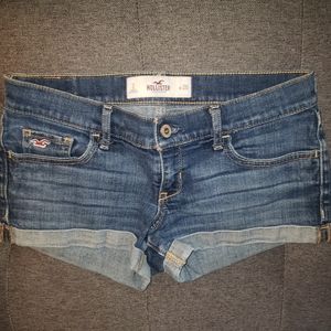 Hollister denim shorts